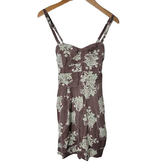 Wilfred Dresses & Skirts - Aritzia- Wilfred Bustier Floral Dress- Size Eight